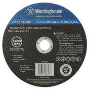 Disco Plano Para Cortar Metal 7X1/8X7/8 Westinghouse